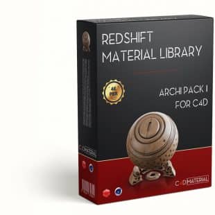 Redshift-c4d-material-library